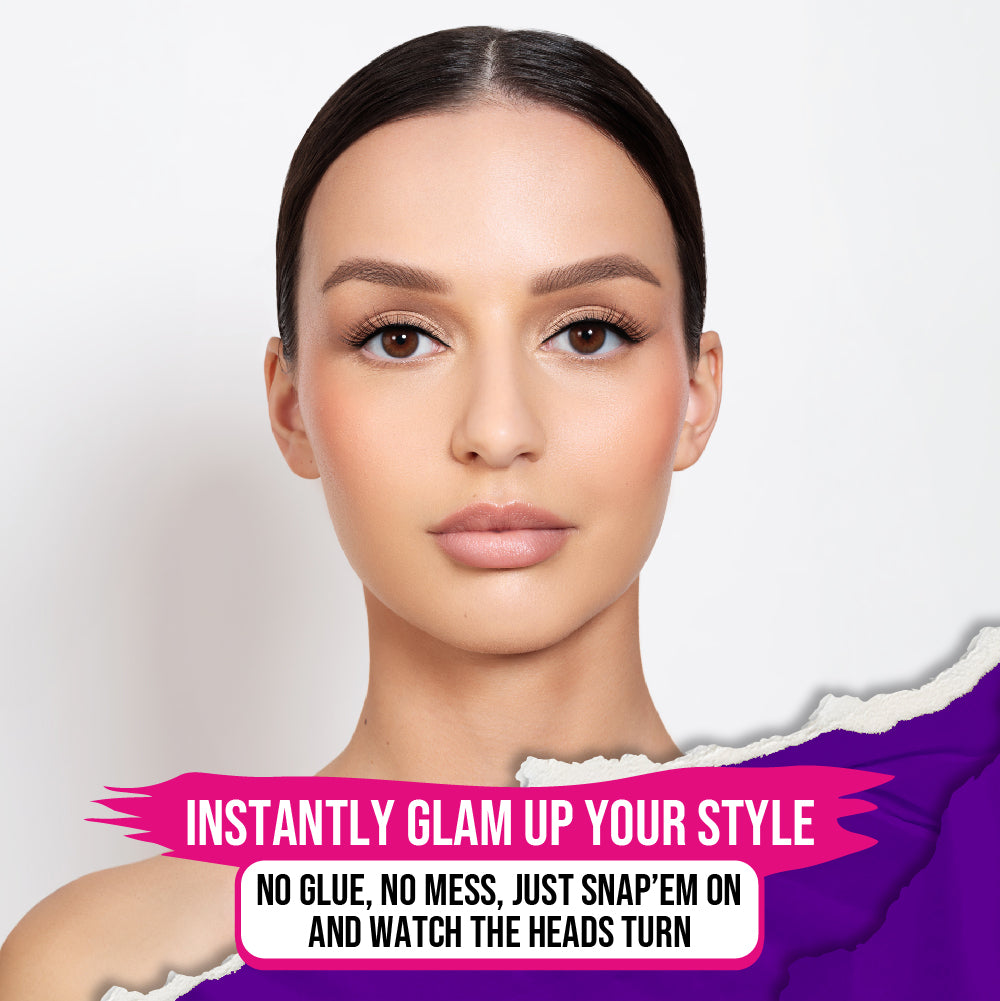 Too Glamorous Magnetic Eyelashes with 12 Magnets